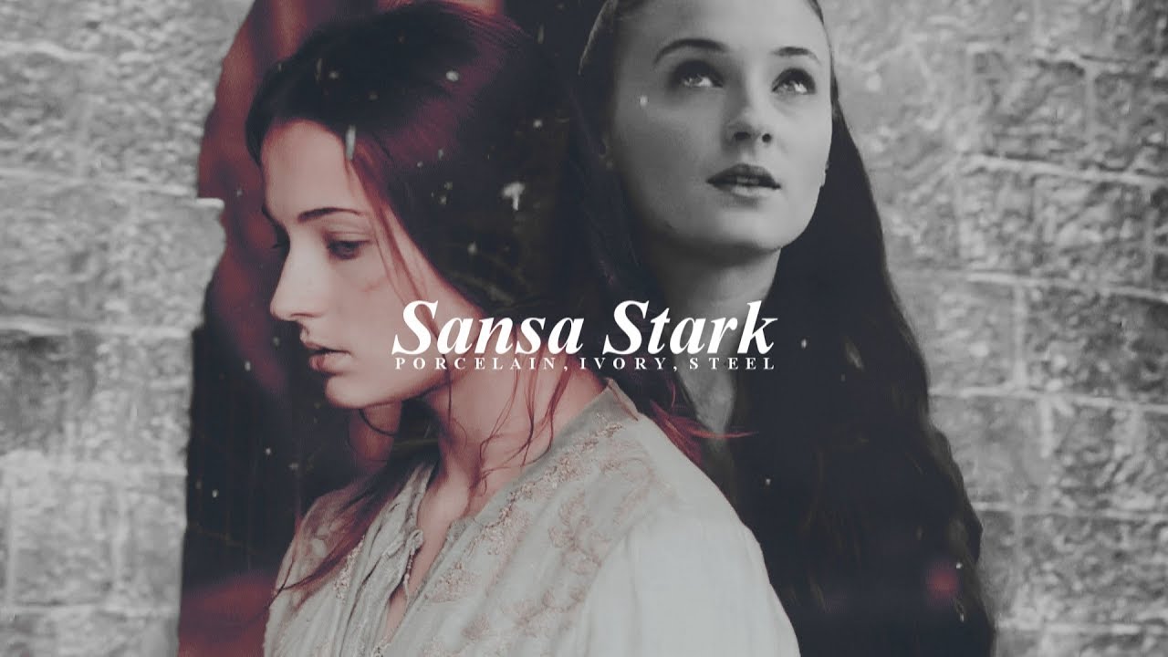 Sansa Stark • Porcelain, Ivory, Steel