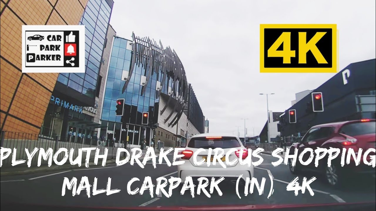 🇬🇧 Plymouth Drake Circus Shopping Mall Car Park (IN) 4K | City Centre Parking Guide