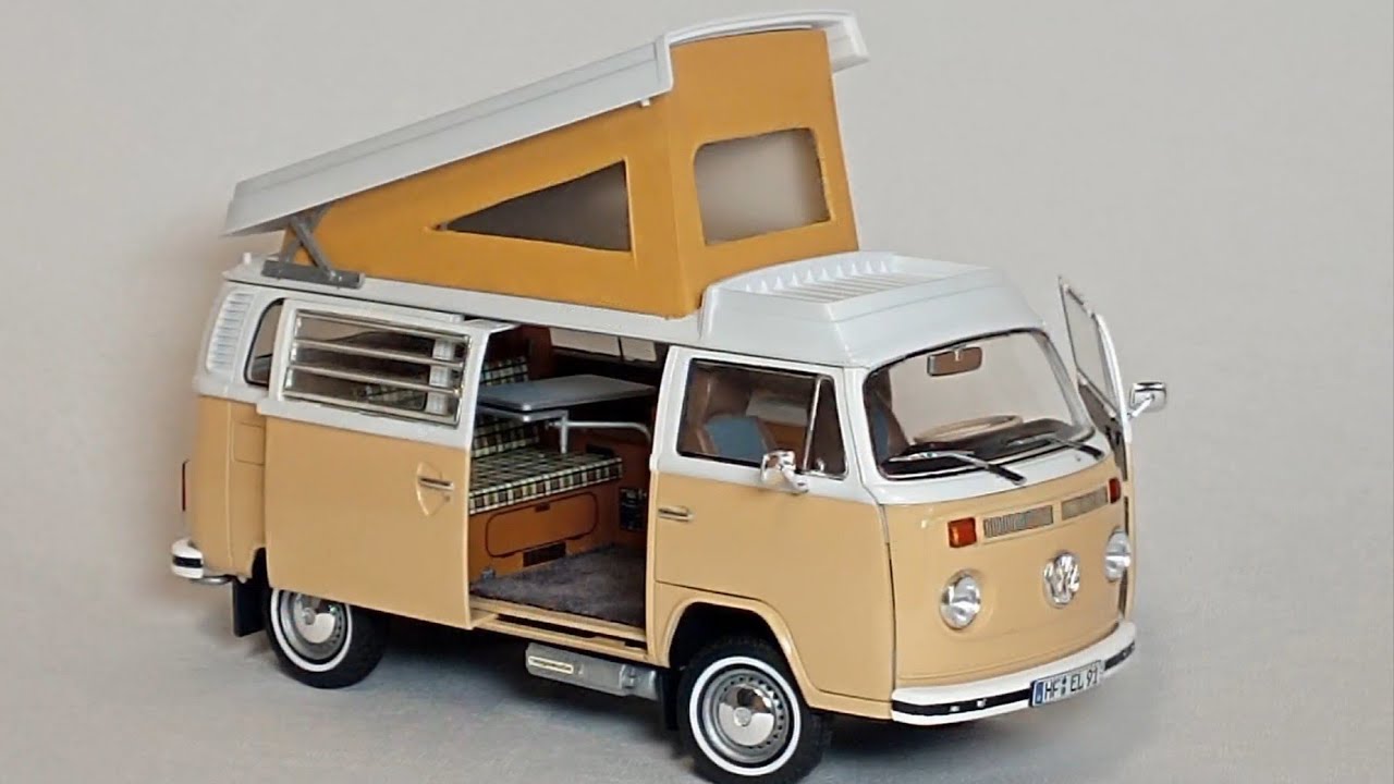 Modellbau Revell VW T2 CAMPER 1:24 Teil-05 Der Rest