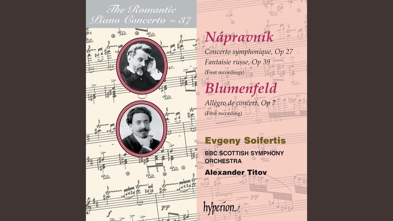 Nápravník: Concerto symphonique in A Minor, Op. 27: I. Allegro energico