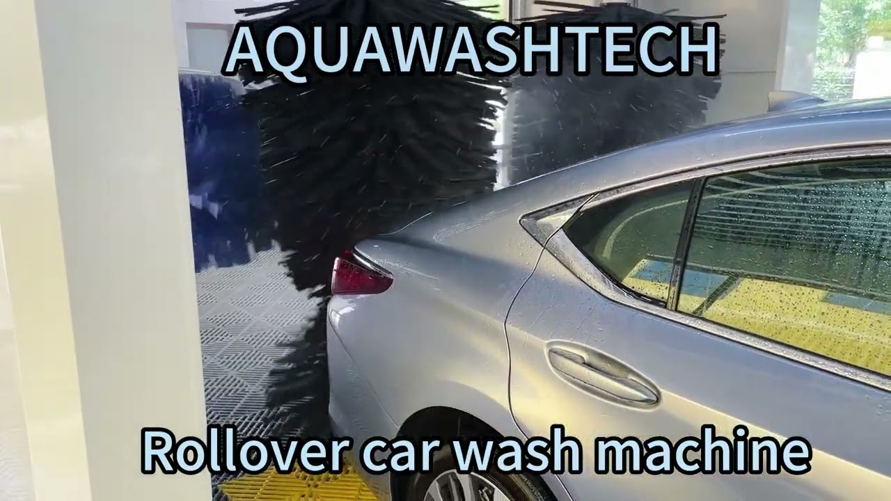 Rollover gantry car wash machine | AQUAWASHTECH #autocarwash #automaticcarwash #carclean