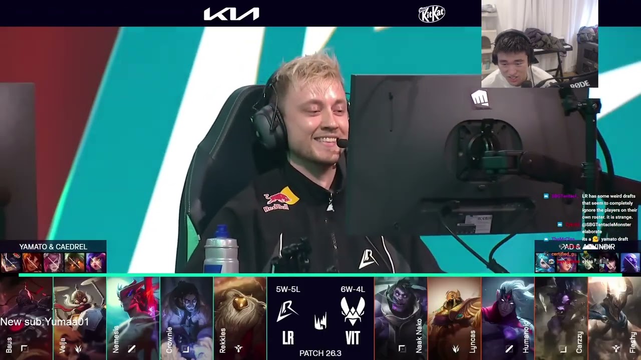[2000 LP mid laner] watching LR game and soloq. Real P's move in silence like psychiatry