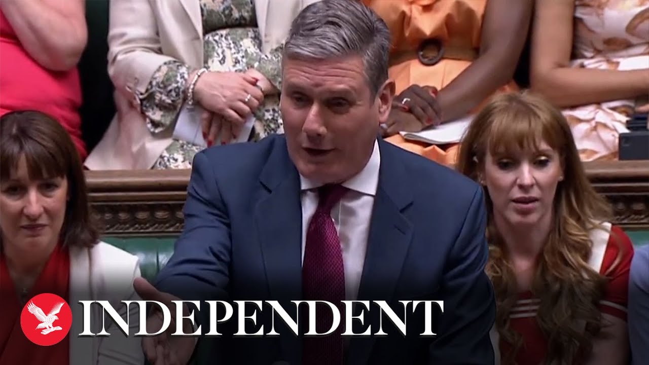 Tory leadership candidates &lsquo;rewriting history&rsquo; of Boris Johnson&rsquo;s tax rises, Starmer says