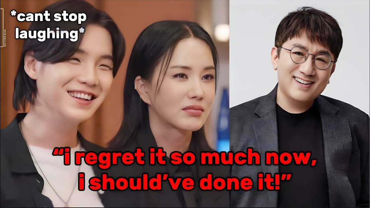 SUGA can&rsquo;t believe BANG PD and UHM JUNGHWA almost got married