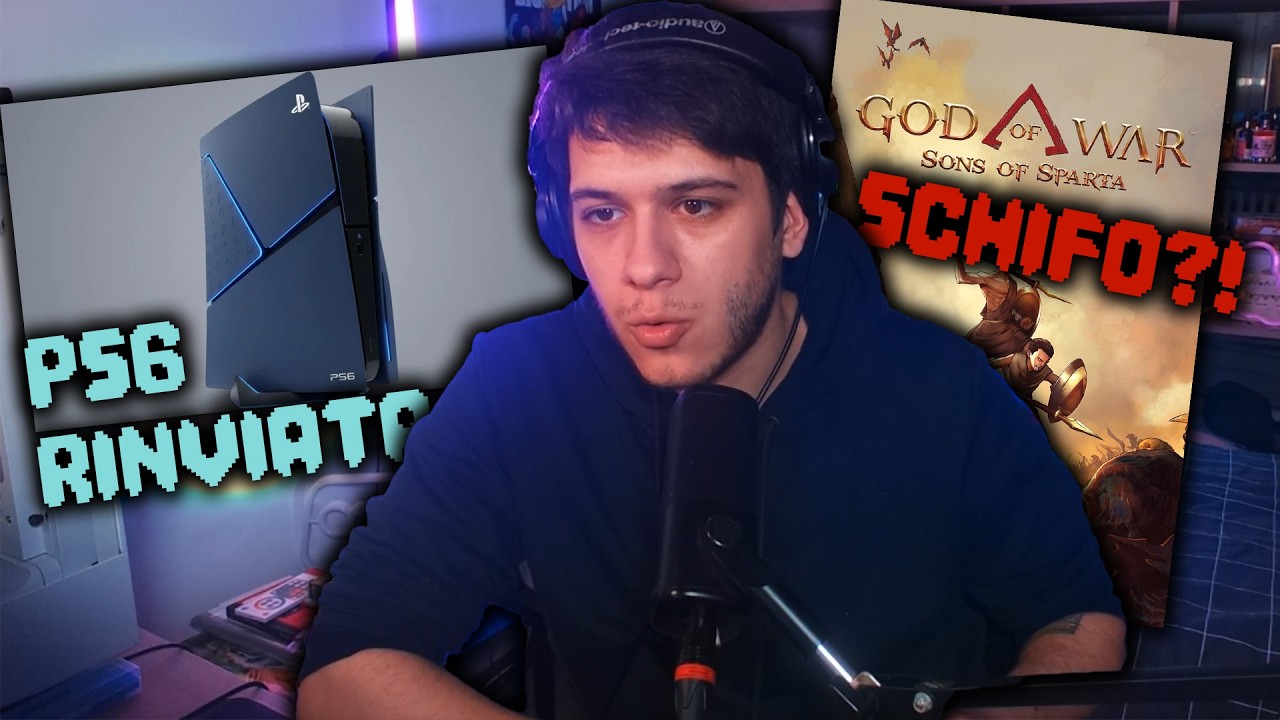 PS6 rinviata al 2028 e il nuovo God Of War DELUDE?!