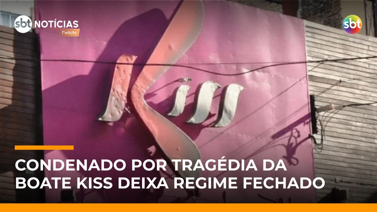 Ex-sócio condenado pelo incêndio da Boate Kiss passa ao regime semiaberto | #SBTNotícias