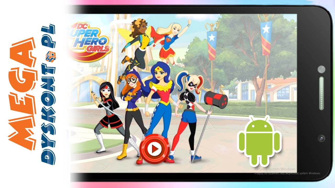 DC Super Hero Girls - Gry z superbohaterkami - Gry na telefon