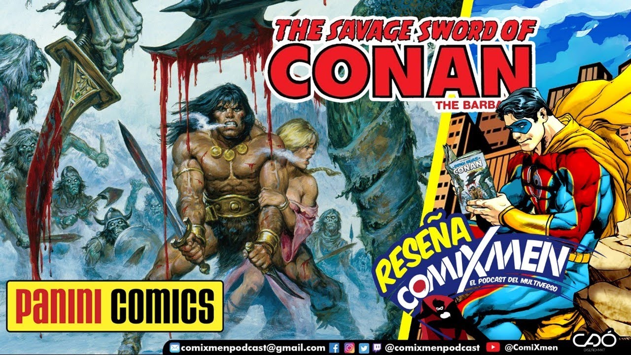 La Espada Salvaje de Conan: Las Legiones de los Muertos Panini Comics México Reseña Review ComiXmen