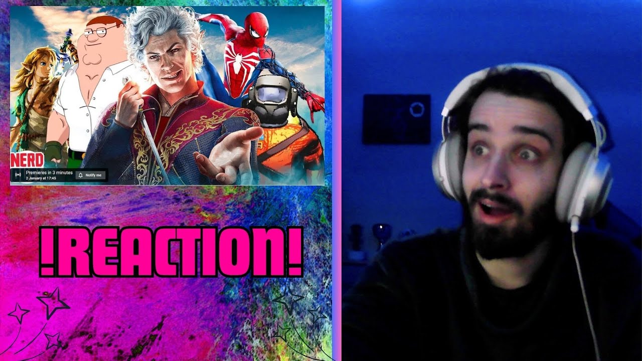 Reacting To - The Gaming Rap Up 2023 #NerdOut