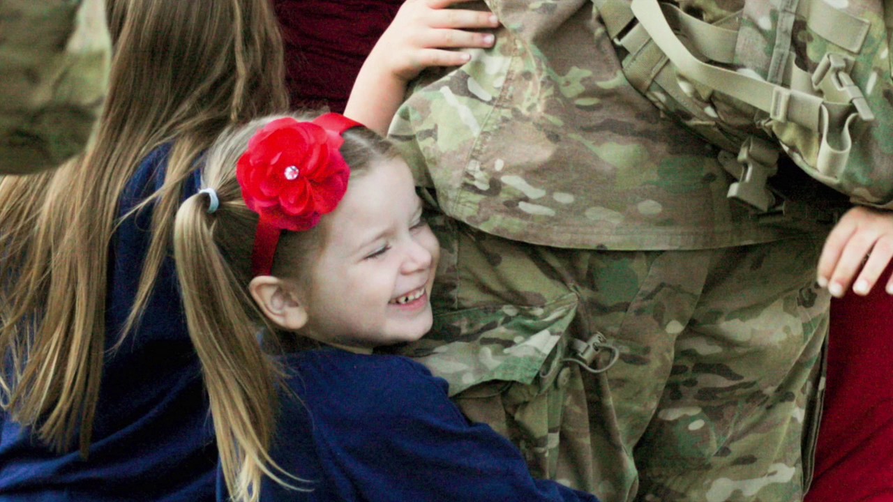 Welcome home, Chaplain Kemp!