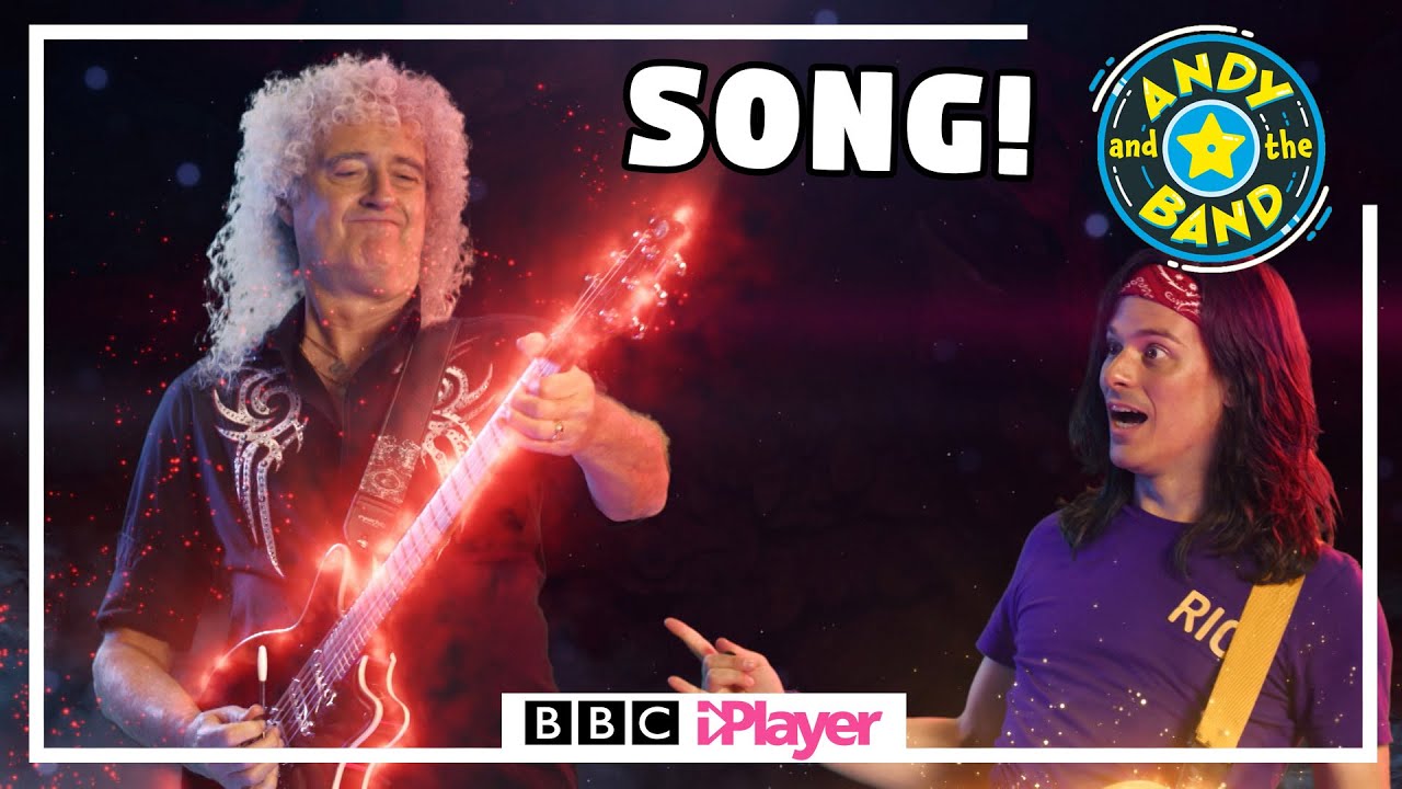 Andy Day rocks with BRIAN MAY! 🎸 | Andy and the Band | CBBC