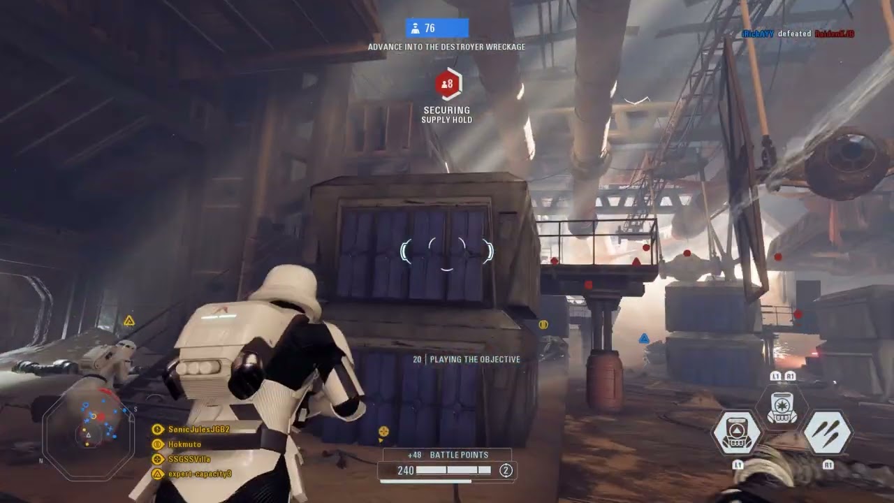 Star Wars Battlefront II: Galactic Assault #3382* (First Order) [1080 HD]
