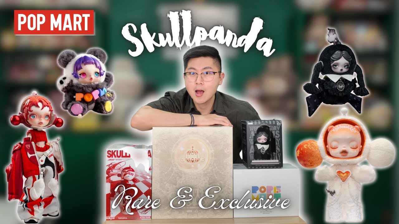 INSANE POP MART SKULLPANDA HAUL 😱 Rare Wednesday (Classic Uniform), Ducati, 15th Anniv + White Moon