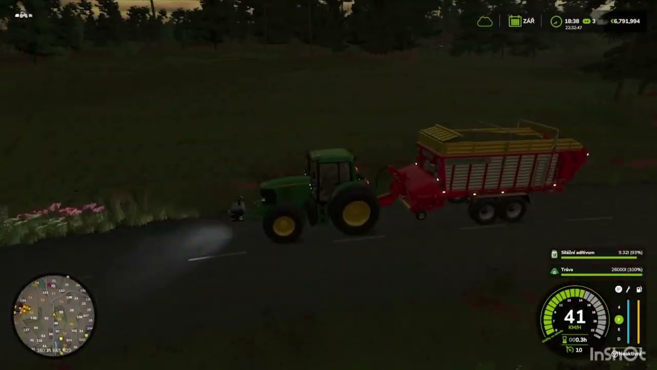FarmingSimulator 25 Garbindel multiplayer #22 sena s 2x John Deere 8400r a 6820 a Claas arion 410