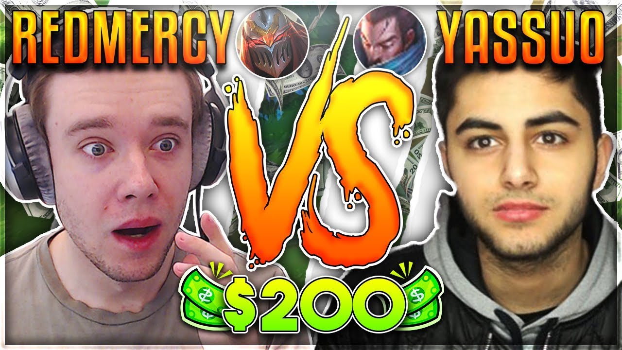 REDMERCY VS YASSUO | $200 1v1 SHOWDOWN!! Season 2 - League of Legends