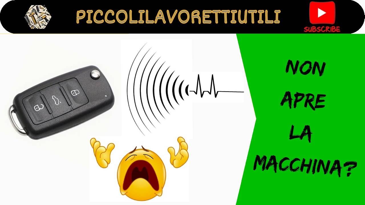 La chiave dell'auto non funziona. Prova a fare questo e risolverai in pochi minuti