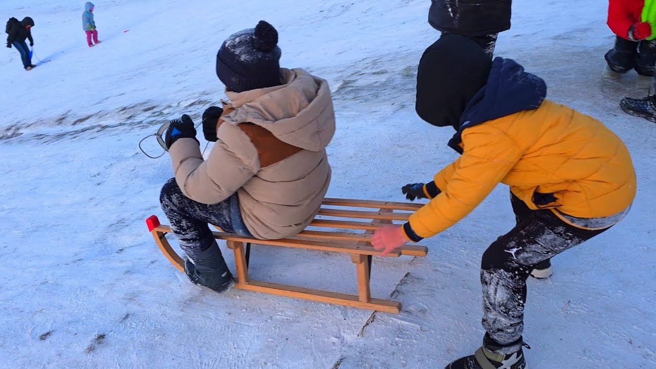 Skiing in Berlin Spandau