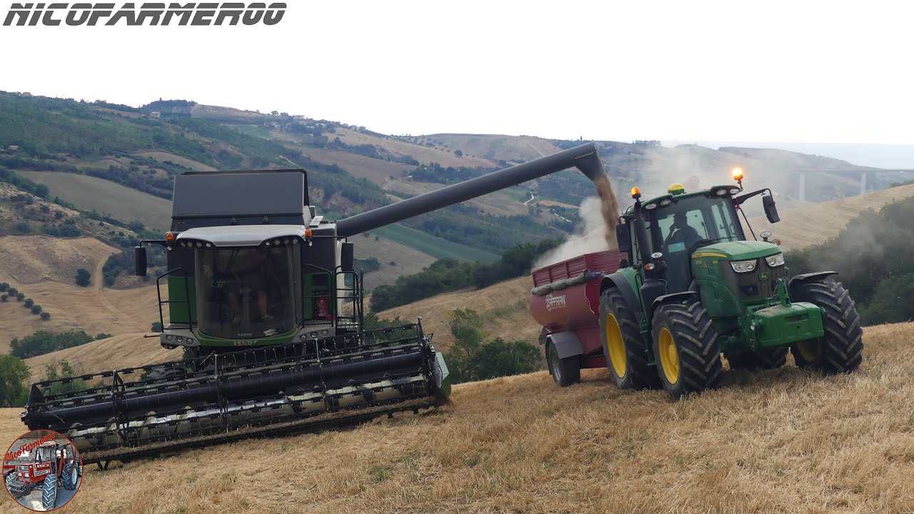 HARVEST SEASON 2k23 🌾 | *NEW* FENDT 5275C SL + *NEW* JOHN DEERE 6155M MY2020 | TEAM RANALLI