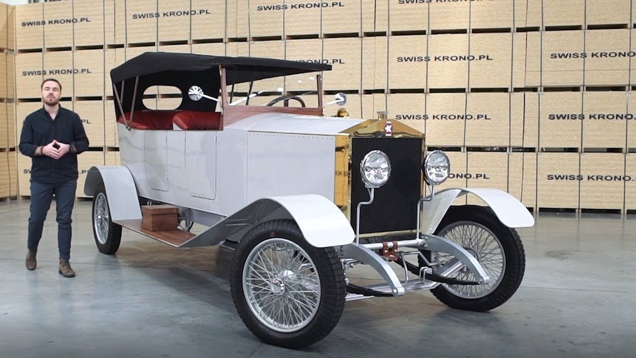 Replika Rolls-Royce Silver Ghost wykonana przez SWISS KRONO POLSKA