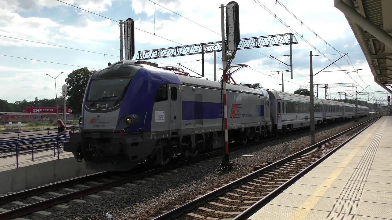 🇵🇱🇪🇺 (4K) [PKP InterCity] EU160-001 z IC 81100 