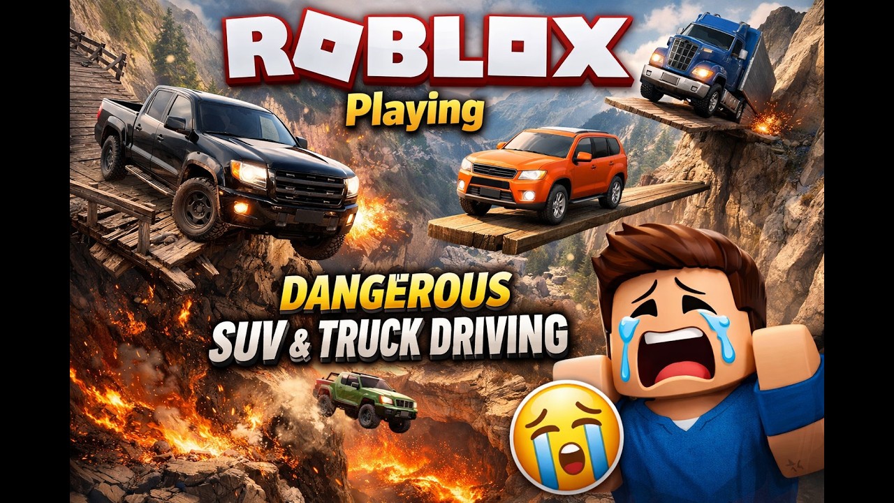 Playing Dangerous SUV & Truck Driving 😭🙏