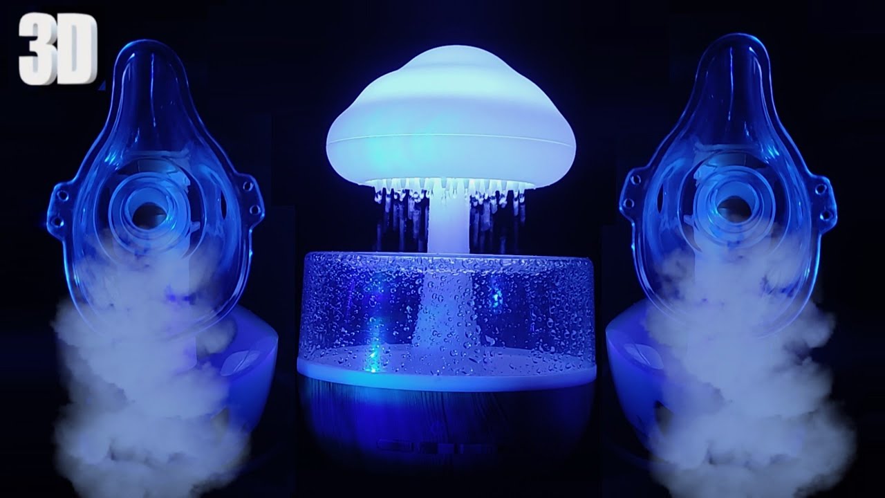 🌧️ASMR: двойной 3D-аэрозоль и удивительный дождь для сна и отдыха🌧️