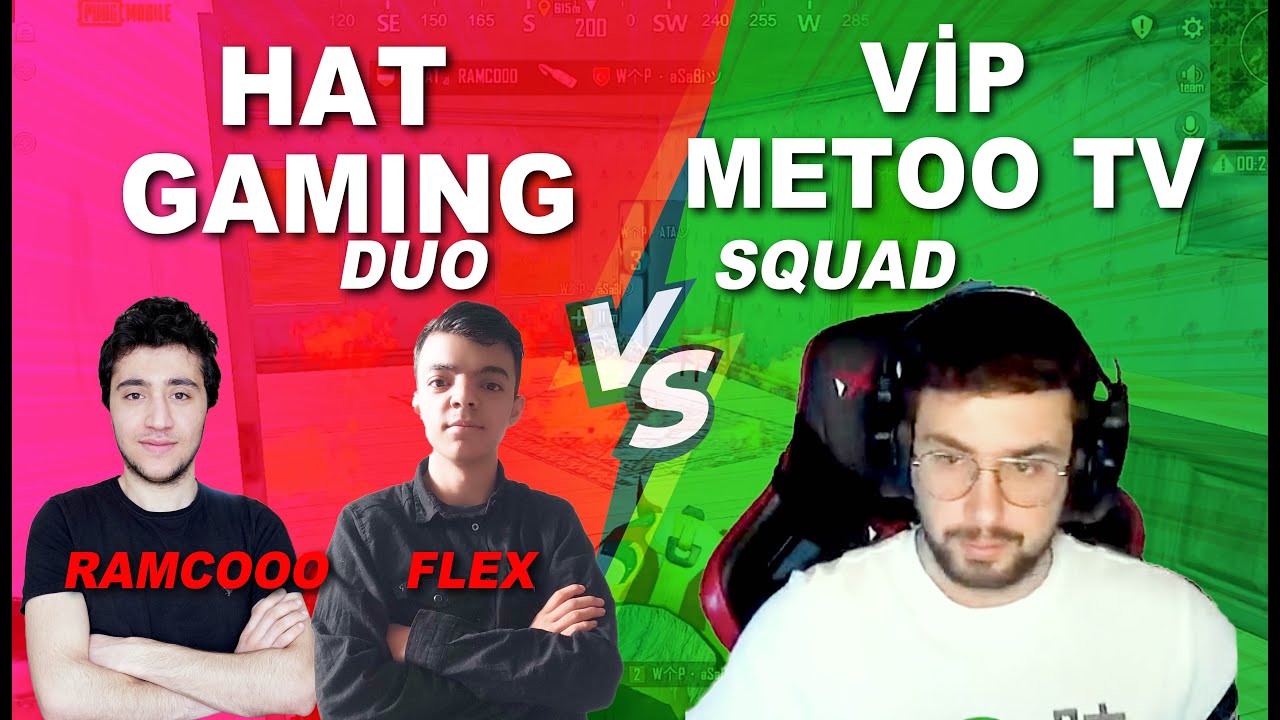 HAT GAMING vs METOO TV / Duo vs Squad