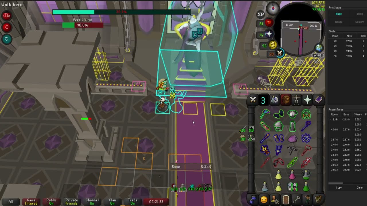 IceBarrage TOB trio max eff MAGE