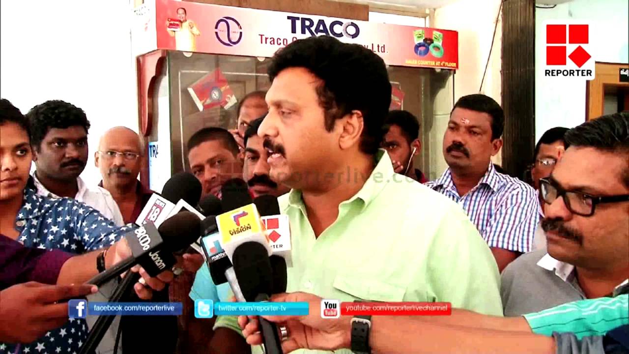 Ganesh kumar against Shibu baby john