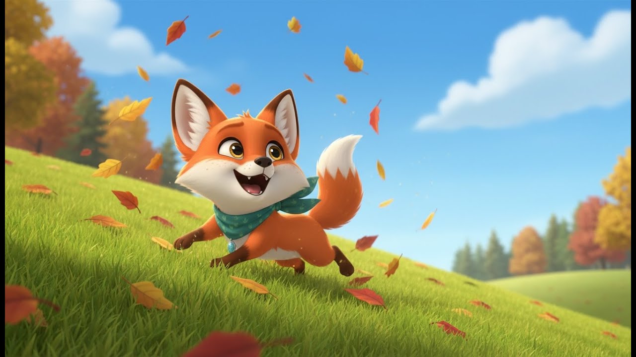 Fluffy the Fox’s Fun Day | Playful Animal Rhyme & Adventure for Kids!