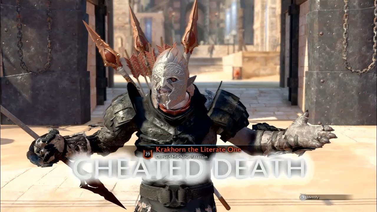 Stormbringer from Iron Mask (Black armor) | ShadoW of War [PS4] Version 1.18