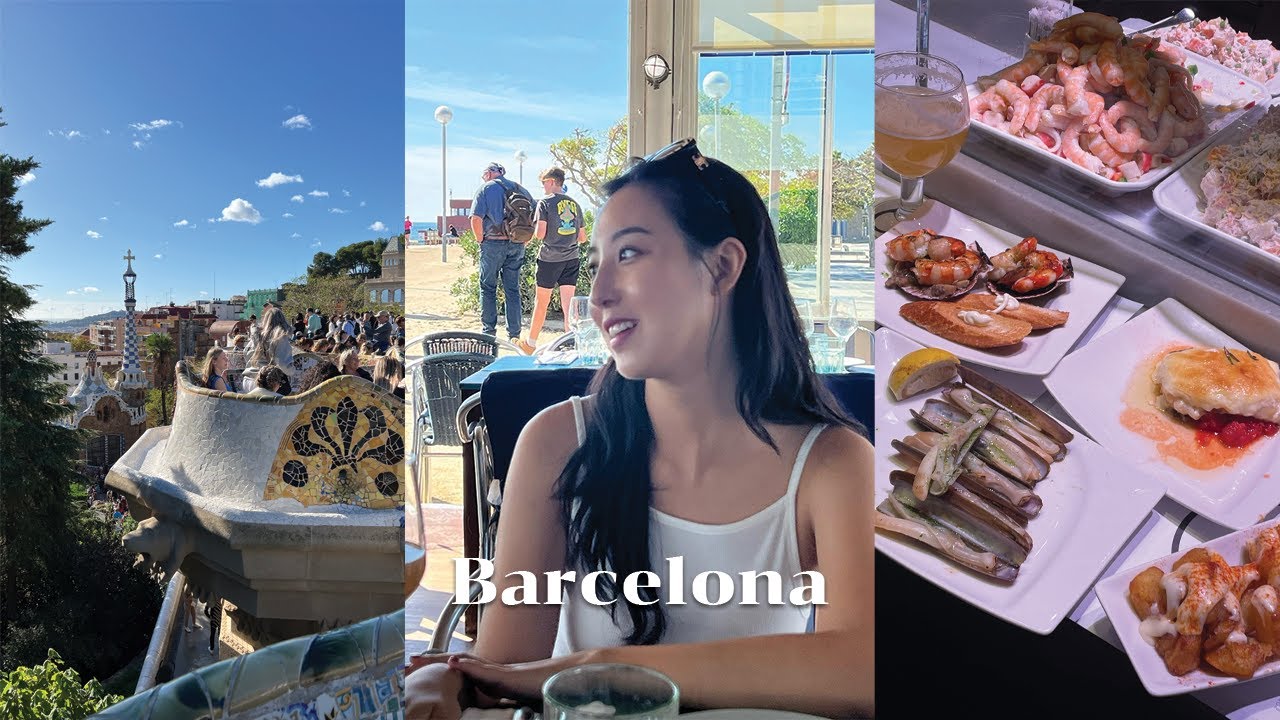 🇪🇸 매 끼니 취해있는 바르셀로나 여행 브이로그 | 해산물과 타파스 찐 맛집 추천❤️| 가우디 투어 | 바르셀로네타 해변 | 미슐랭 파인다이닝 | 몬세라트 시체스 투어