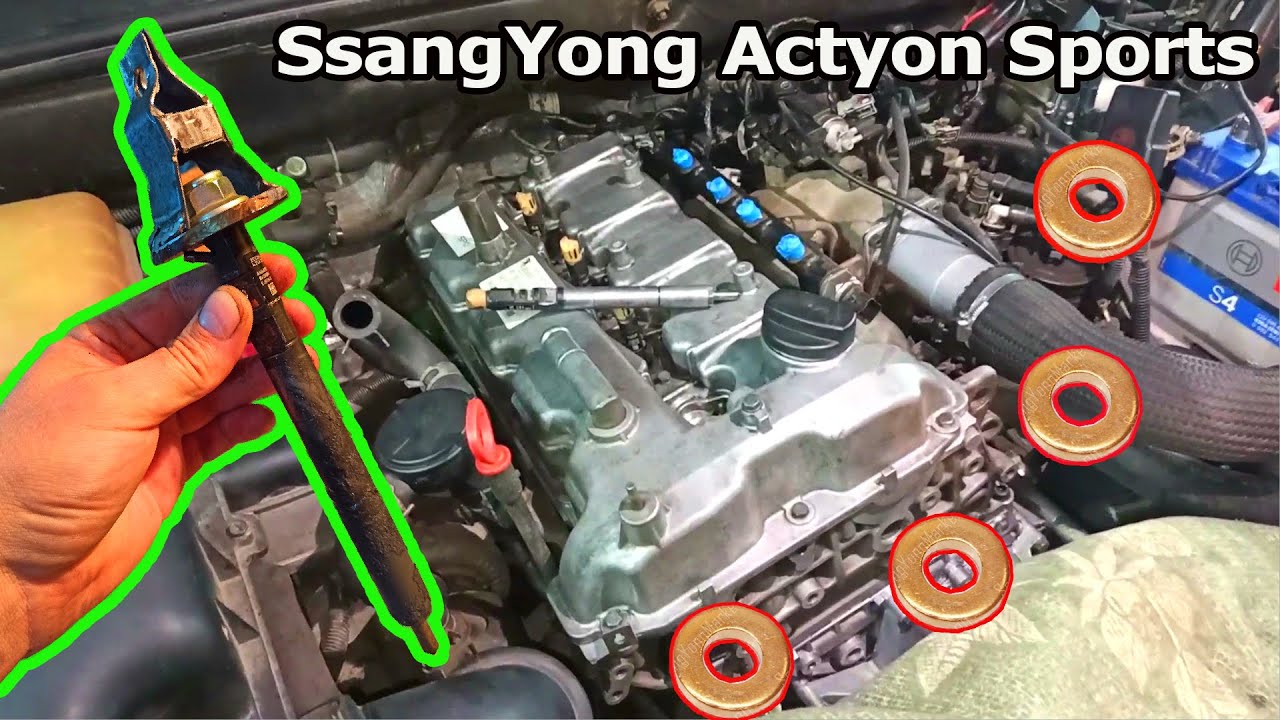 Ревизия форсунок Delphi Евро3 Ssangyong Actyon Sports\Kyron.