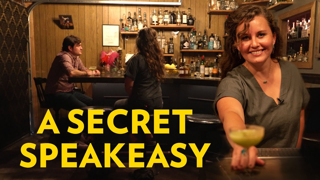 A Speakeasy Home Bar?