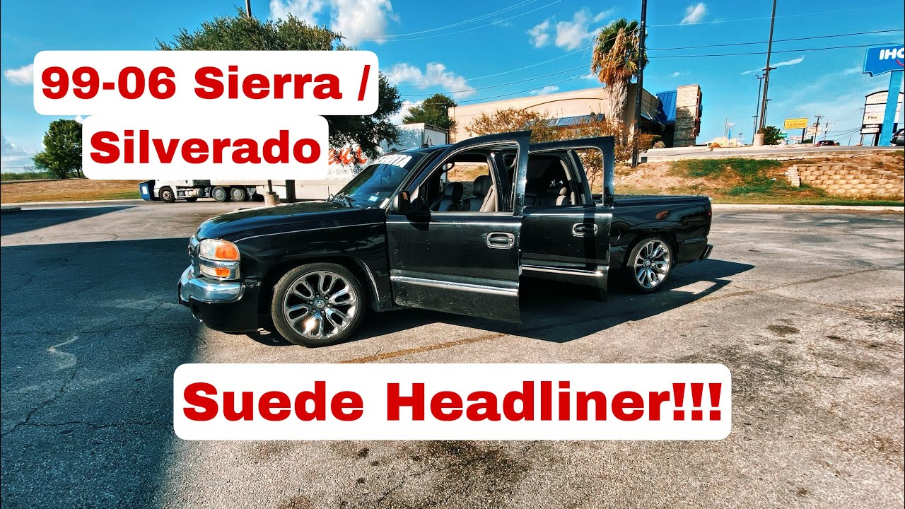 99-06 Silverado/Sierra headliner replacement!!