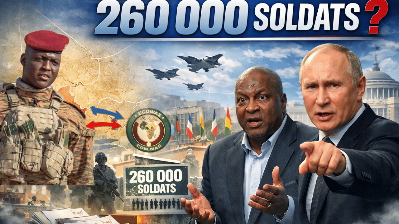 Ibrahim Traoré face à une armée régionale de 260 000 soldats : le choc qui secoue l’Afrique