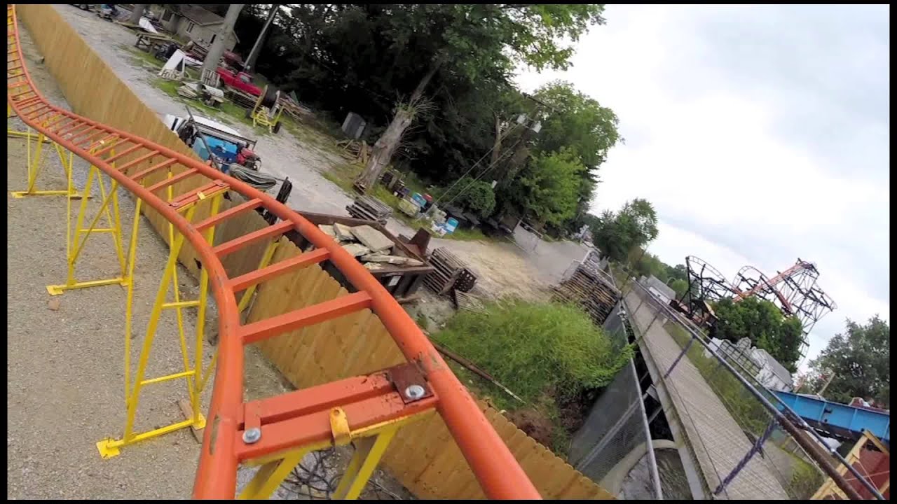 Dragon Wagon At Indiana Beach Front P.O.V.