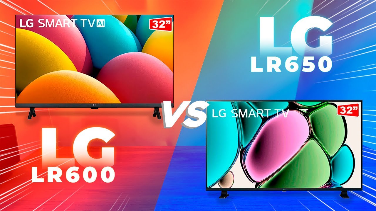 SMART TV LG LR600 vs LR650 - QUAL A MELHOR ? Comparativo Completo