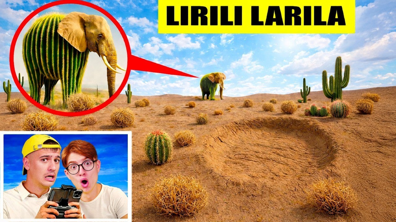 Наш Дрон Нашел Lirili Larila В Реальной Жизни!