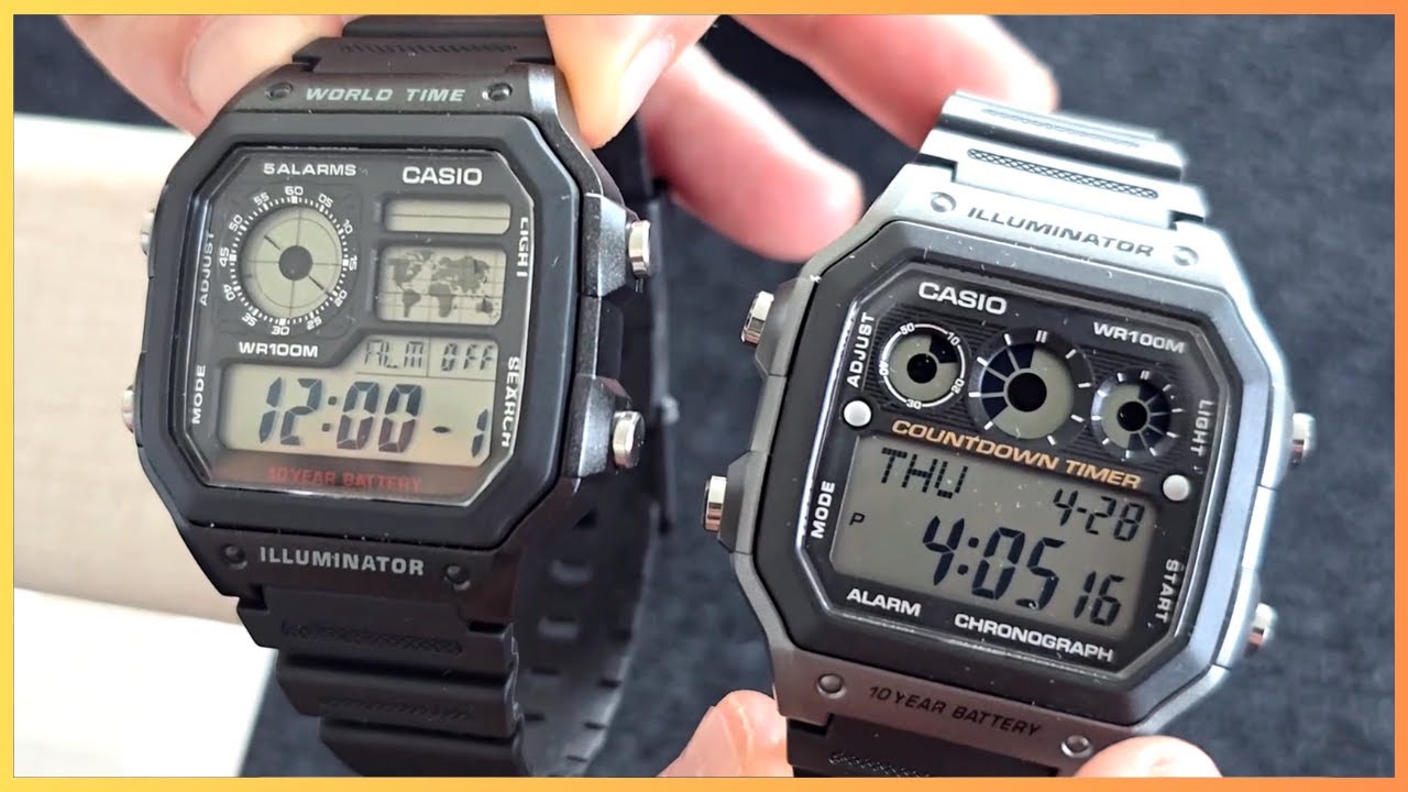 $28 Casio AE1200WH vs $32 Casio AE-1300WH - Which One Should You Buy?