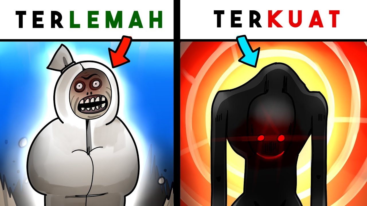 URUTAN HANTU INDONESIA DARI YANG TERLEMAH SAMPAI YANG TERKUAT