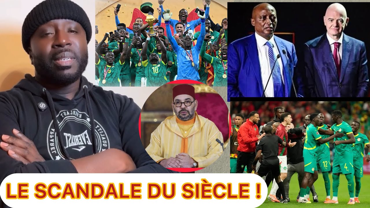 SCANDALE MONDIALE! la décision honte de la CAF »Corruption »MAROC,Le plus grand vol de l’histoire 