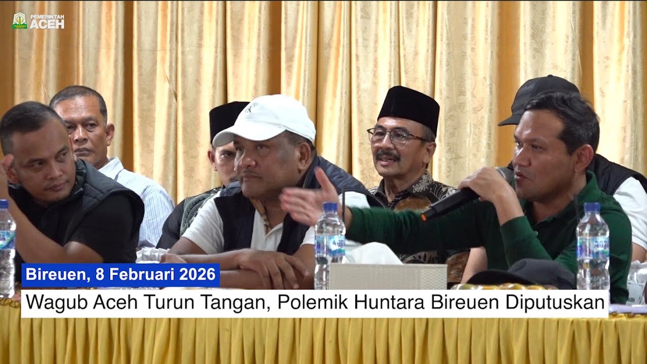 Wagub Aceh Turun Tangan, Polemik Huntara Bireuen Diputuskan