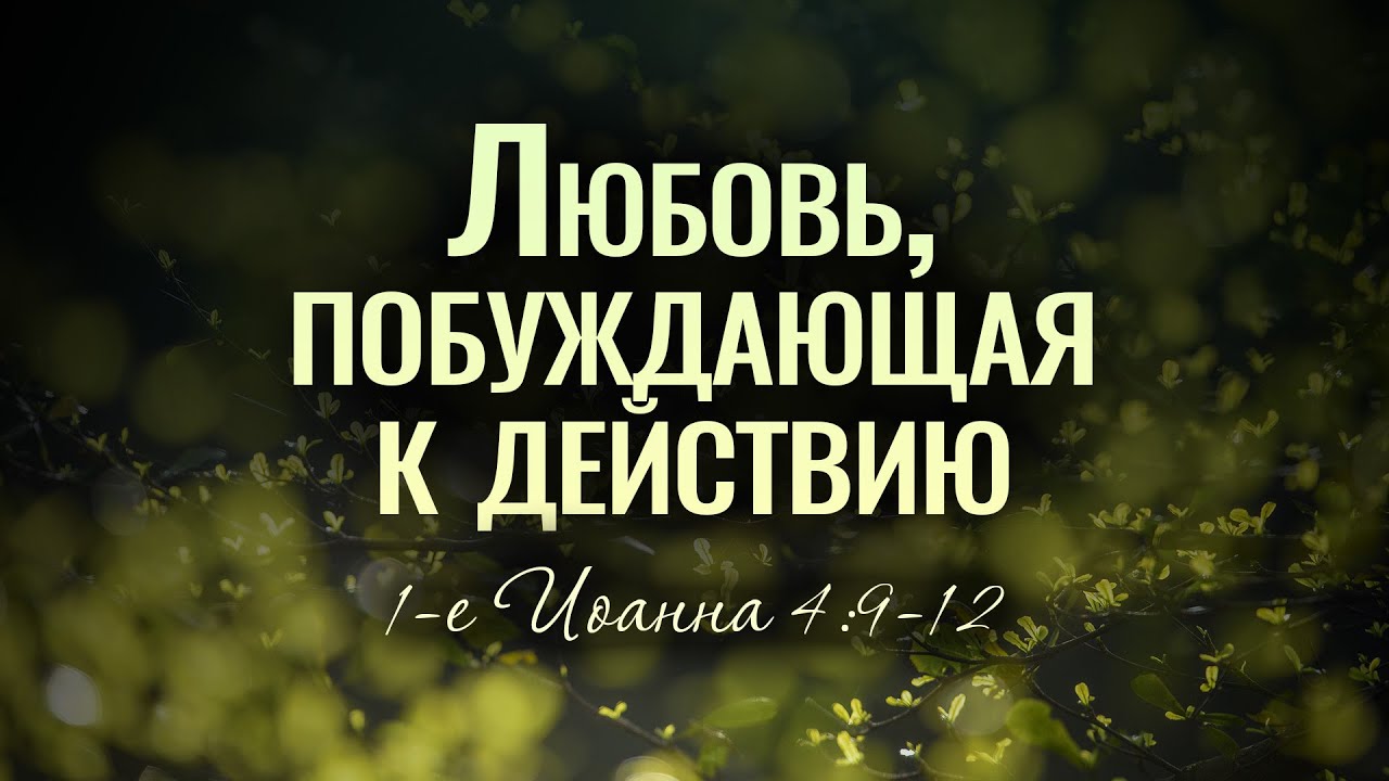 Любовь, побуждающая к действию (Вениамин Портанский)