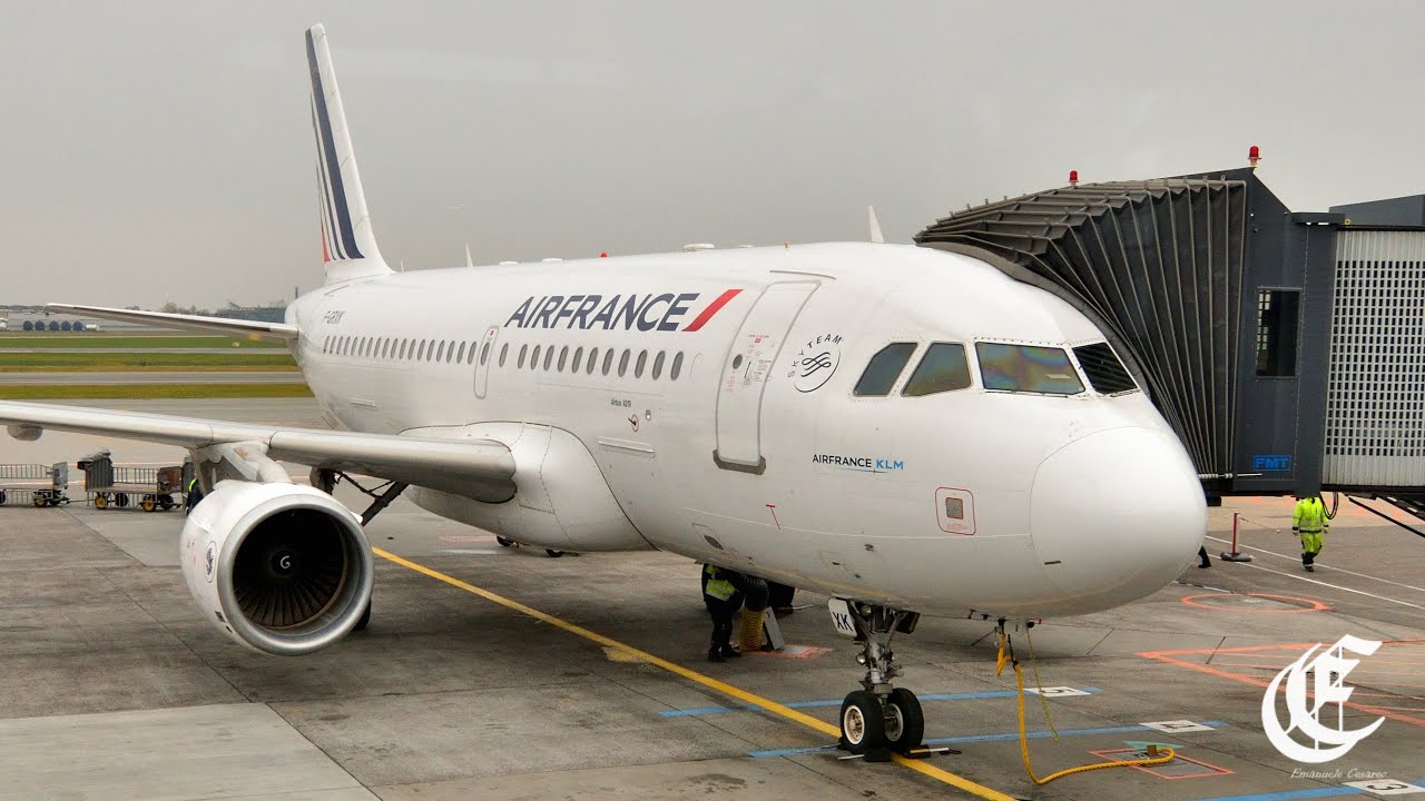 TRIP REPORT | AIR FRANCE | AIRBUS A319| Copenhagen Kastrup - Paris Charles de Gaulle | Economy light