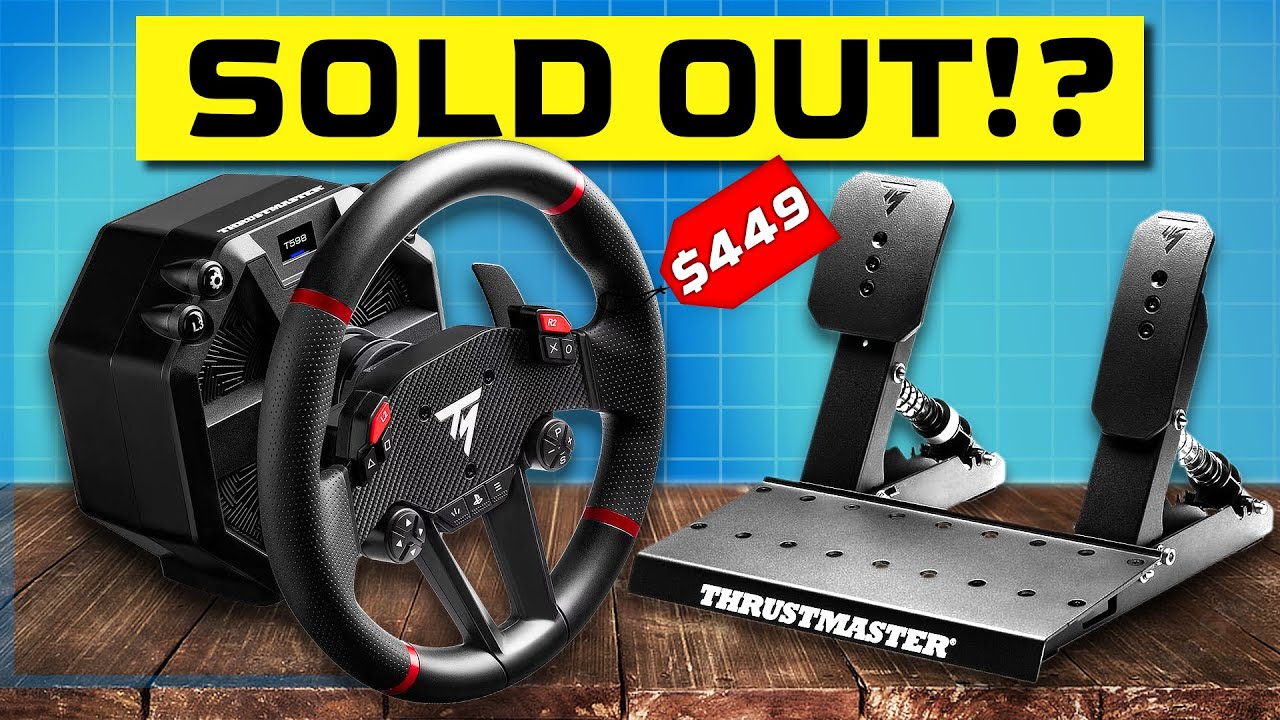 The Weird Reason the Thrustmaster T598 is Sold Out (Til 2026)
