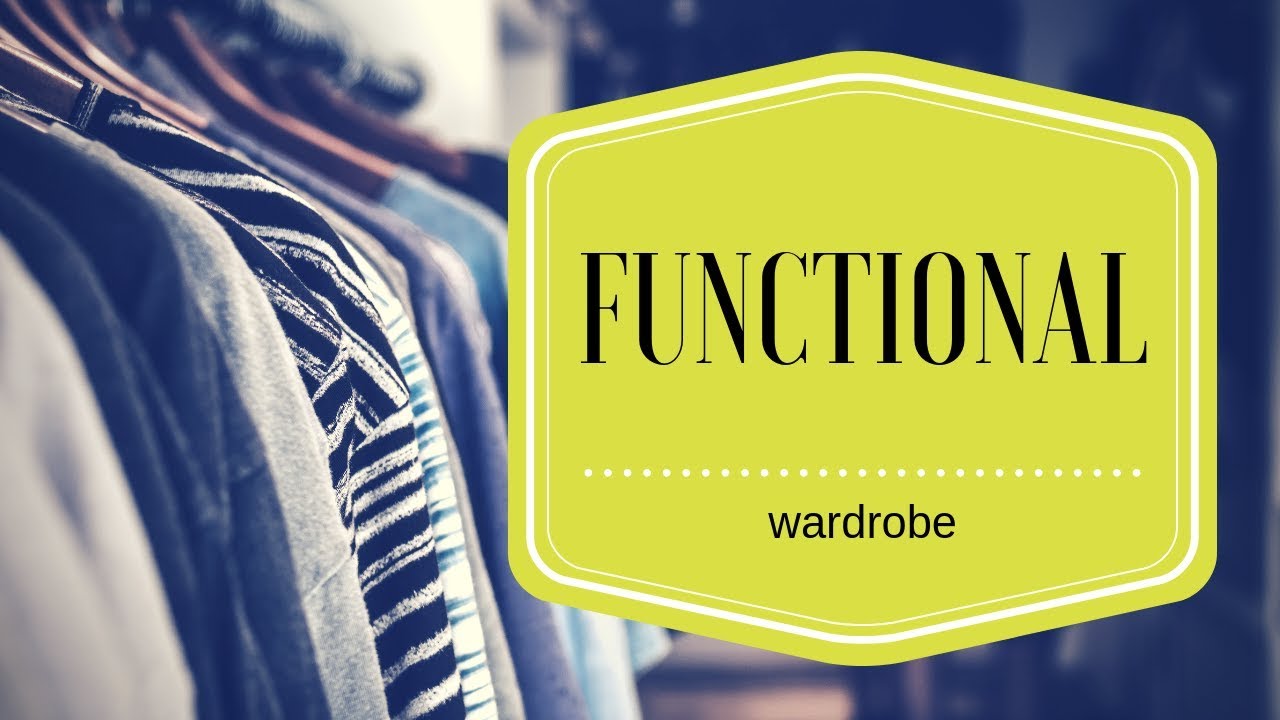 My functional minimalist wardrobe | Items to let go off