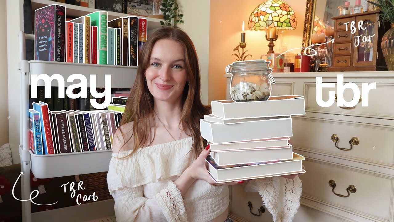 tbr prompt jar picks my may reads 🌼🫙📖
