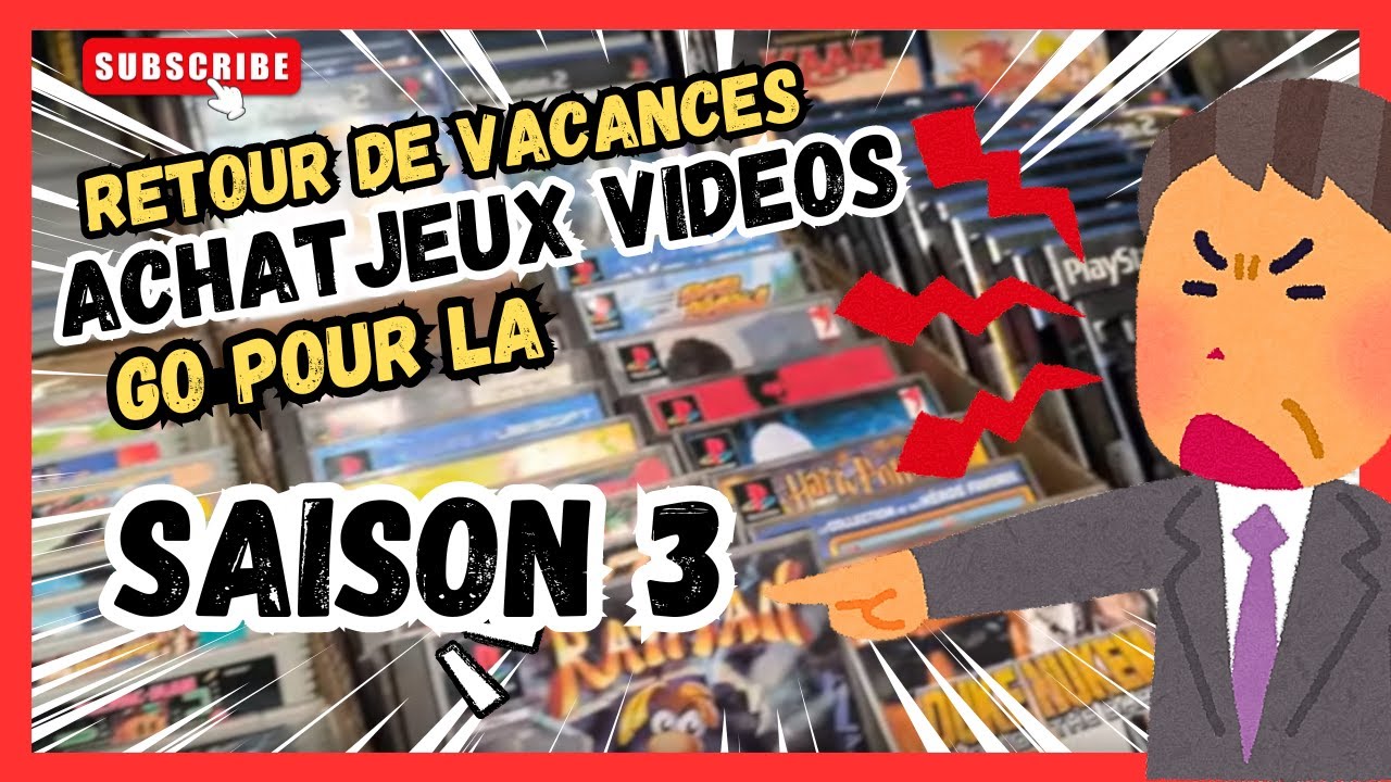 On est de RETOUR avec d'ENORME Jeux video !!!
