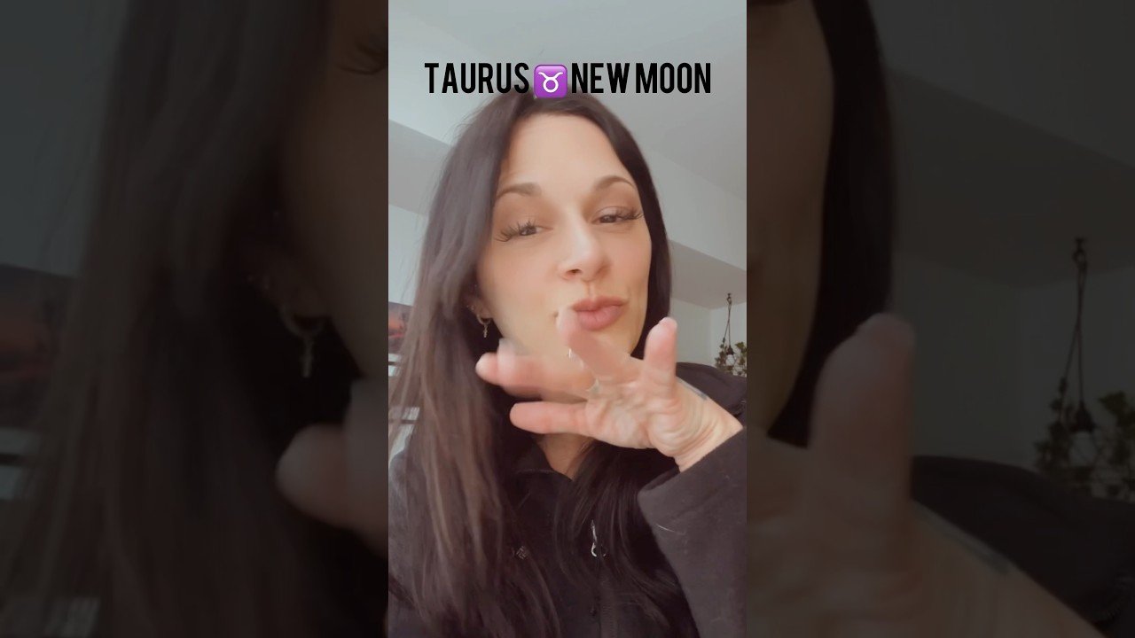 ♉️ Taurus New Moon 🌑 #taurus #newmoon #fixedearth #manifestation #astrology #venus #splurge